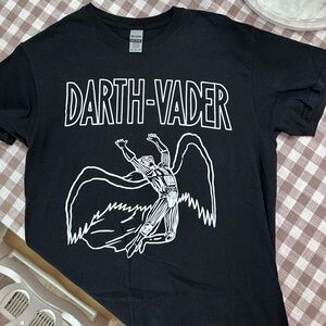 Disney Black Darth Vader Short Sleeve Tee